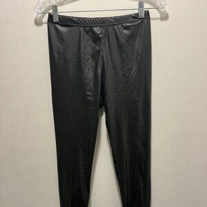 Love Poem By Block Faux Leather Leggings S/M